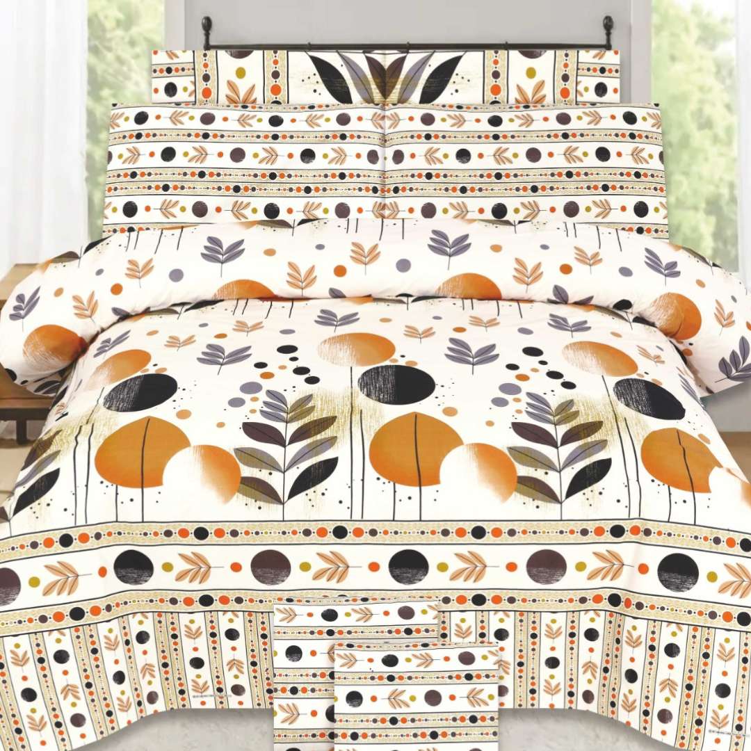 Zainab Fatima | King Size Bed Sheet Set | ZF-BED-03