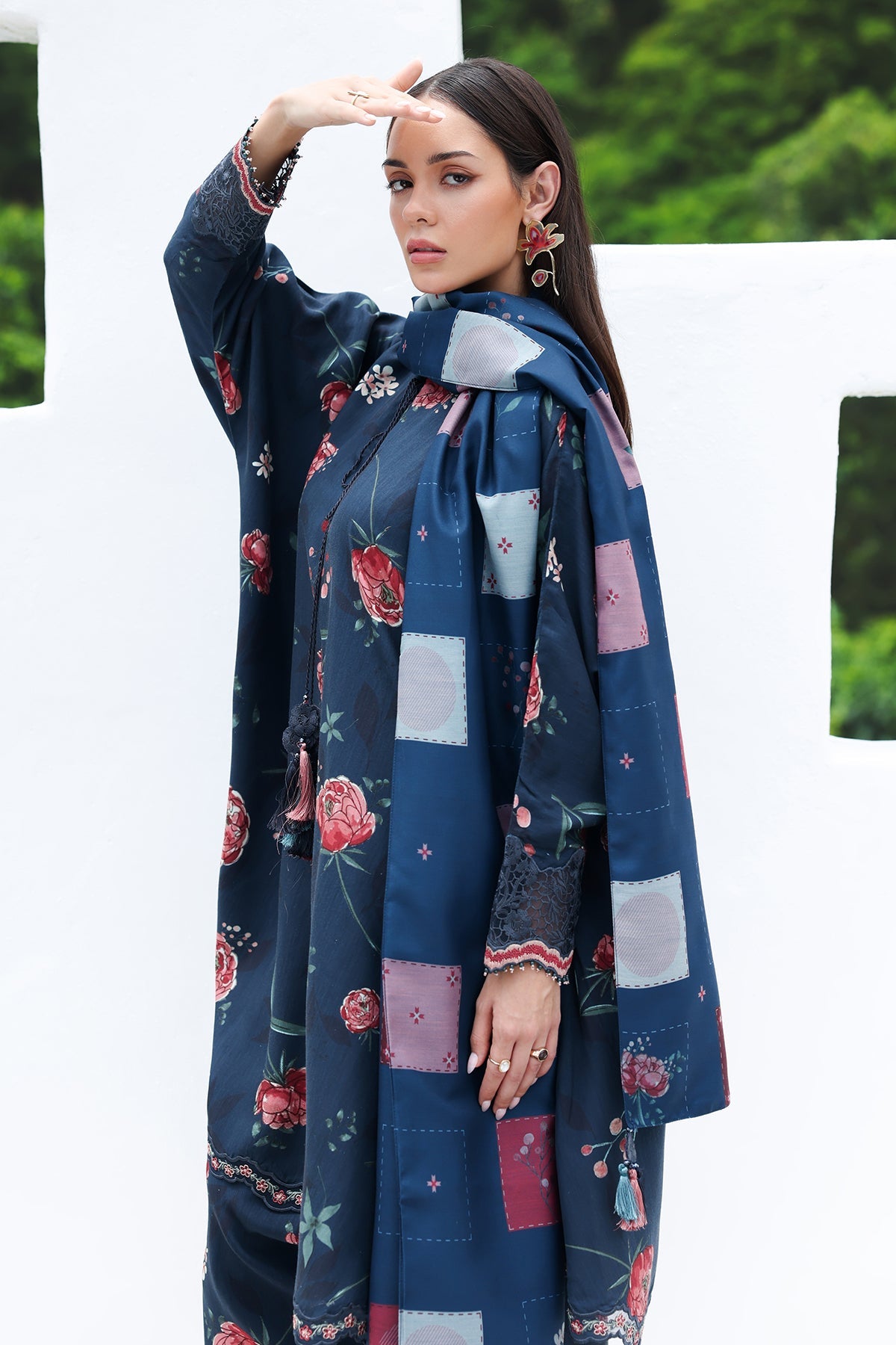 Baroque | Digital Printed Viscose Winter | SF-4556