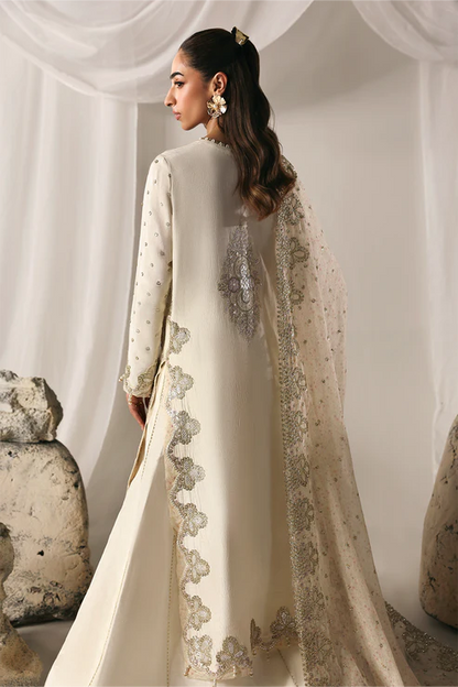 Emaan Adeel | Serein luxe silk | MISTY DAWN