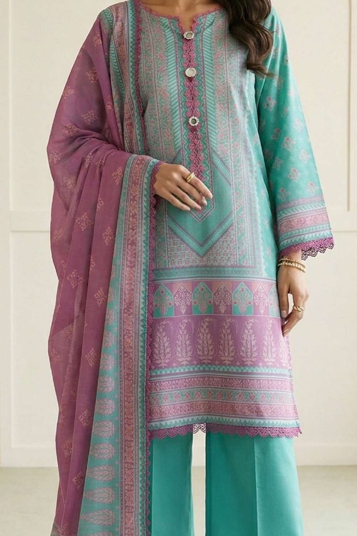 Zellbury | 3 Pcs Printed Lawn | 002