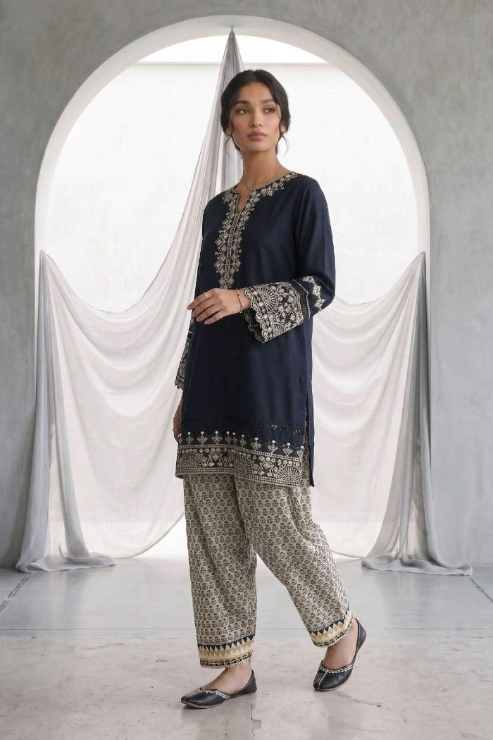 Zellbury | Embroidered Shirt Shalwar Dupatta | 1069
