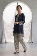 Zellbury | Embroidered Shirt Shalwar Dupatta | 1069