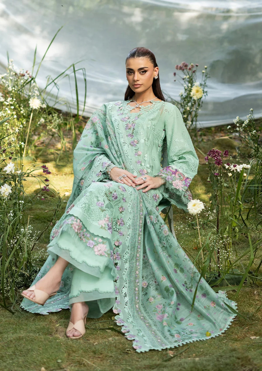 Elaf | Luxury Lawn Vol 2 '26 | Daisy Chain