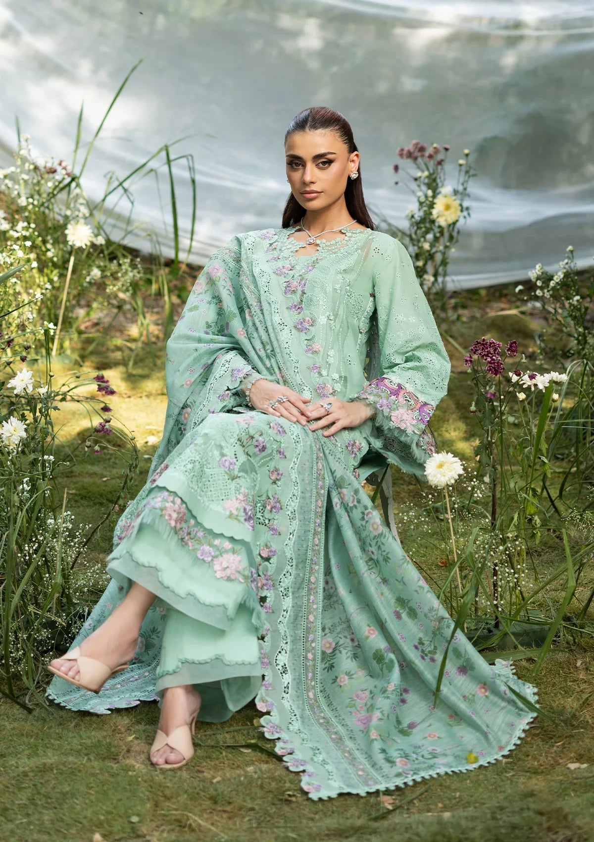 Elaf | Luxury Lawn Vol 2 '26 | Daisy Chain