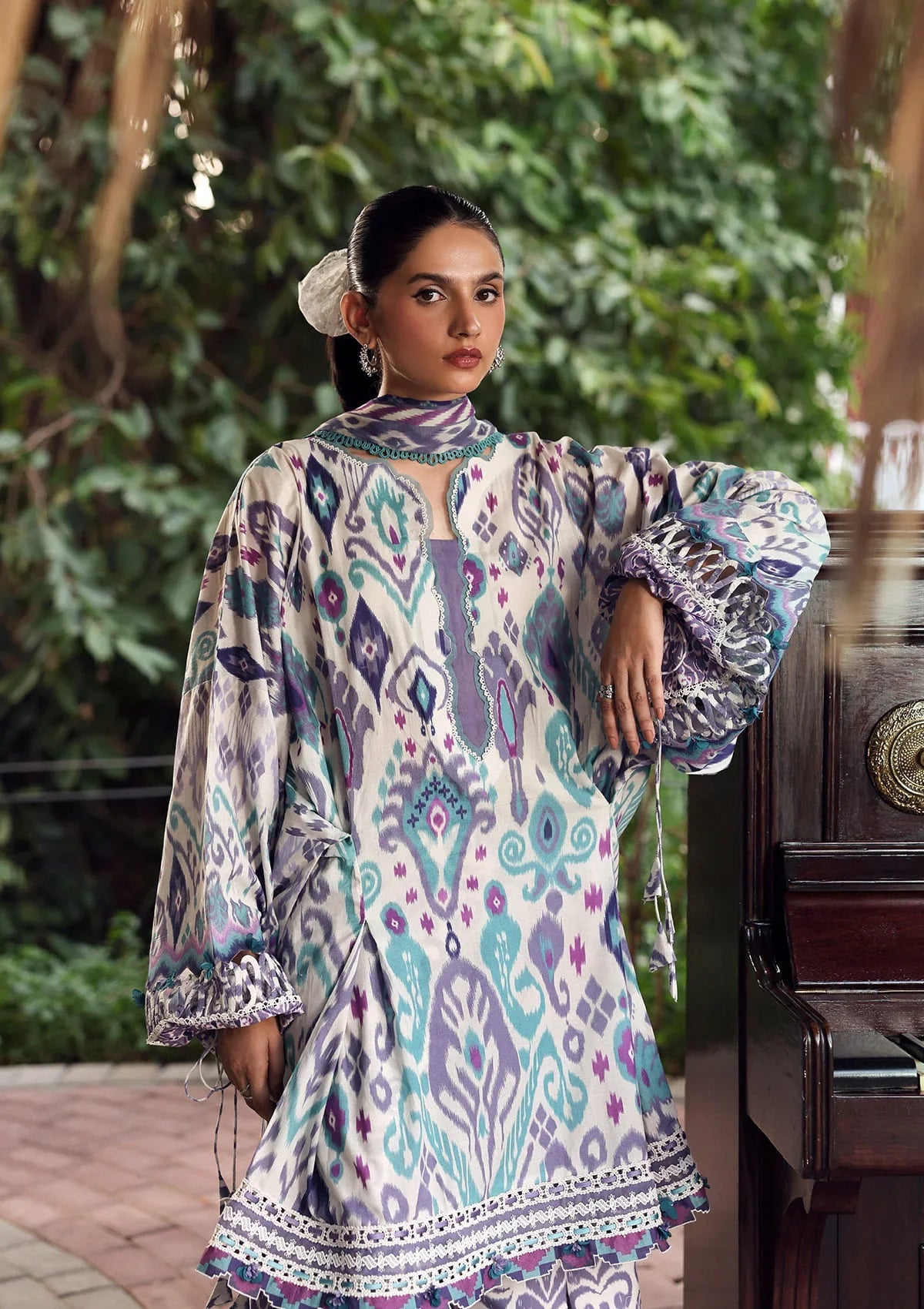 Elaf | Belladore - Prints Chiffon Lawn '26 | EPA-2A PRISM