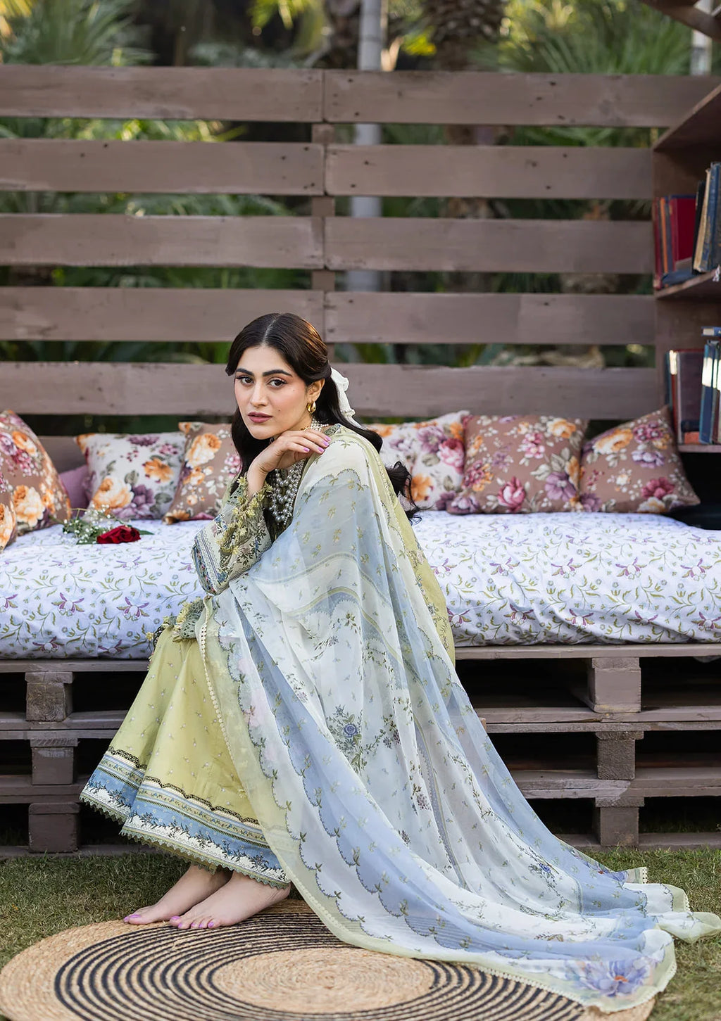 Elaf | Chikankari Prints 26 | Menah