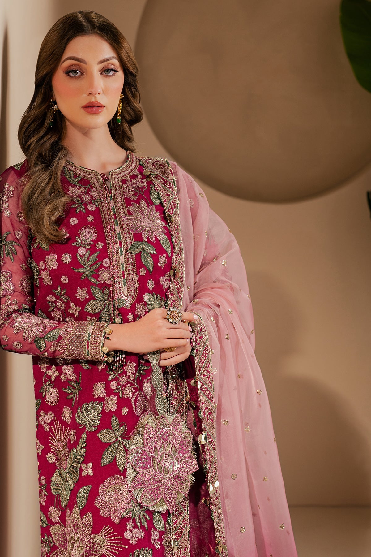 Jazmin | Wedding Formals - Embroidered Chiffon | WF'25-03