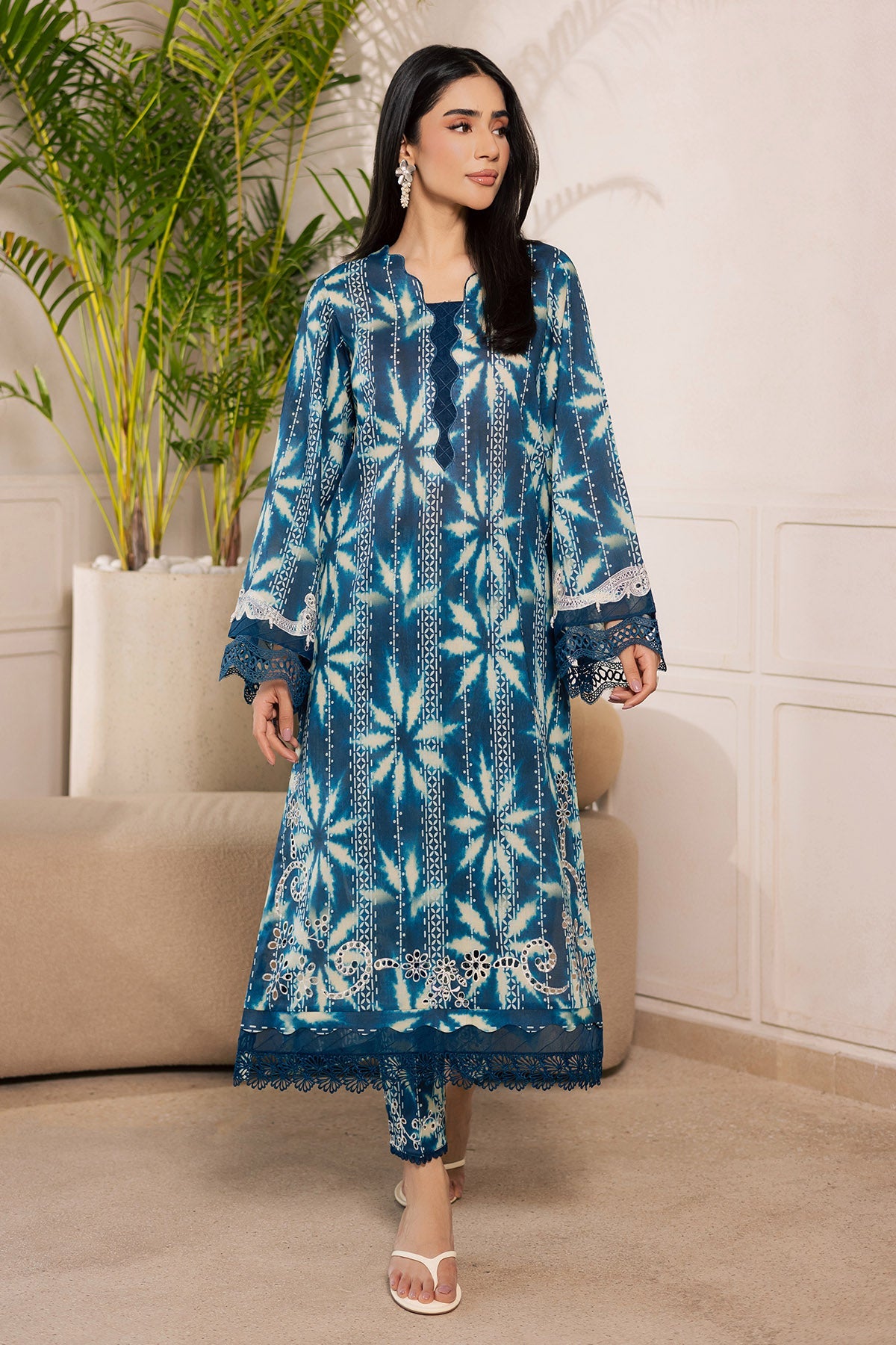 Nureh | Ballerina 2 Pc Unstitched | NU2-207