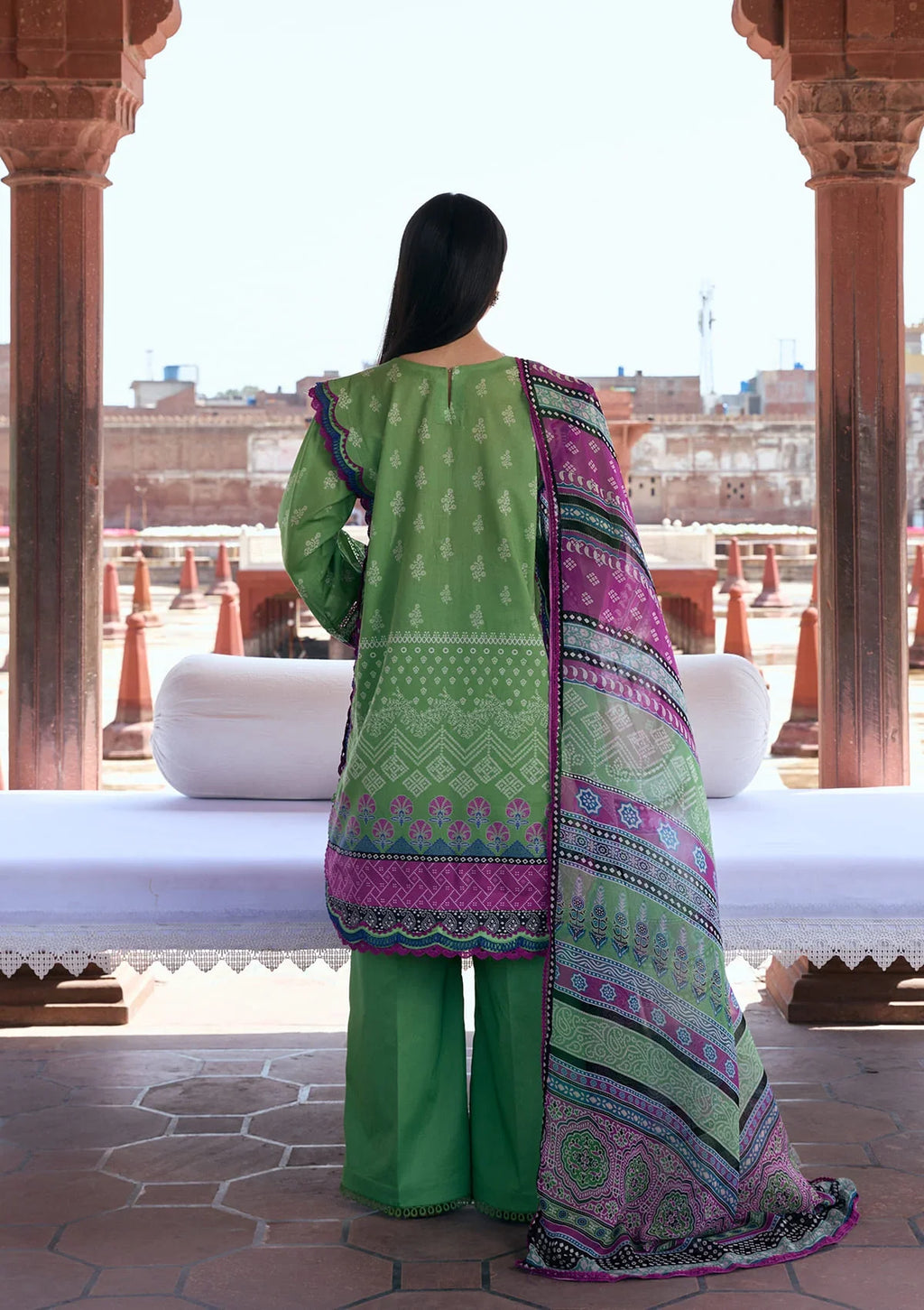 Kahf | Aangan Prints Chiffon '26 | Rumi