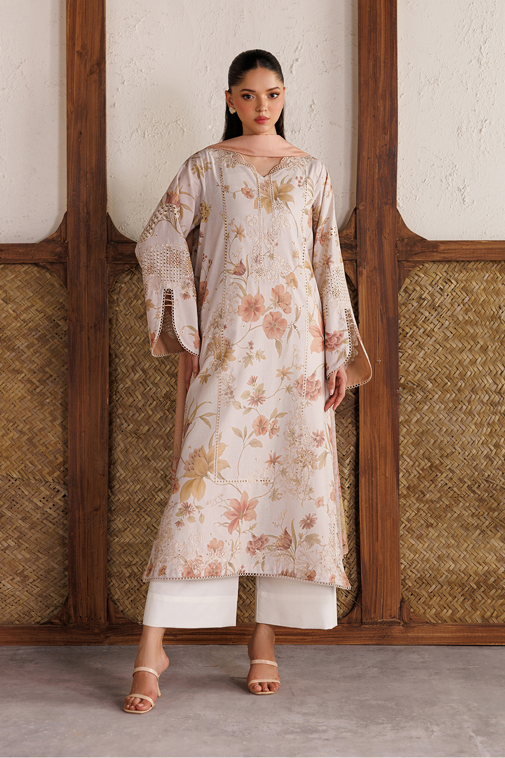 Iznik | Festive Embroidered Lawn | IBE-05