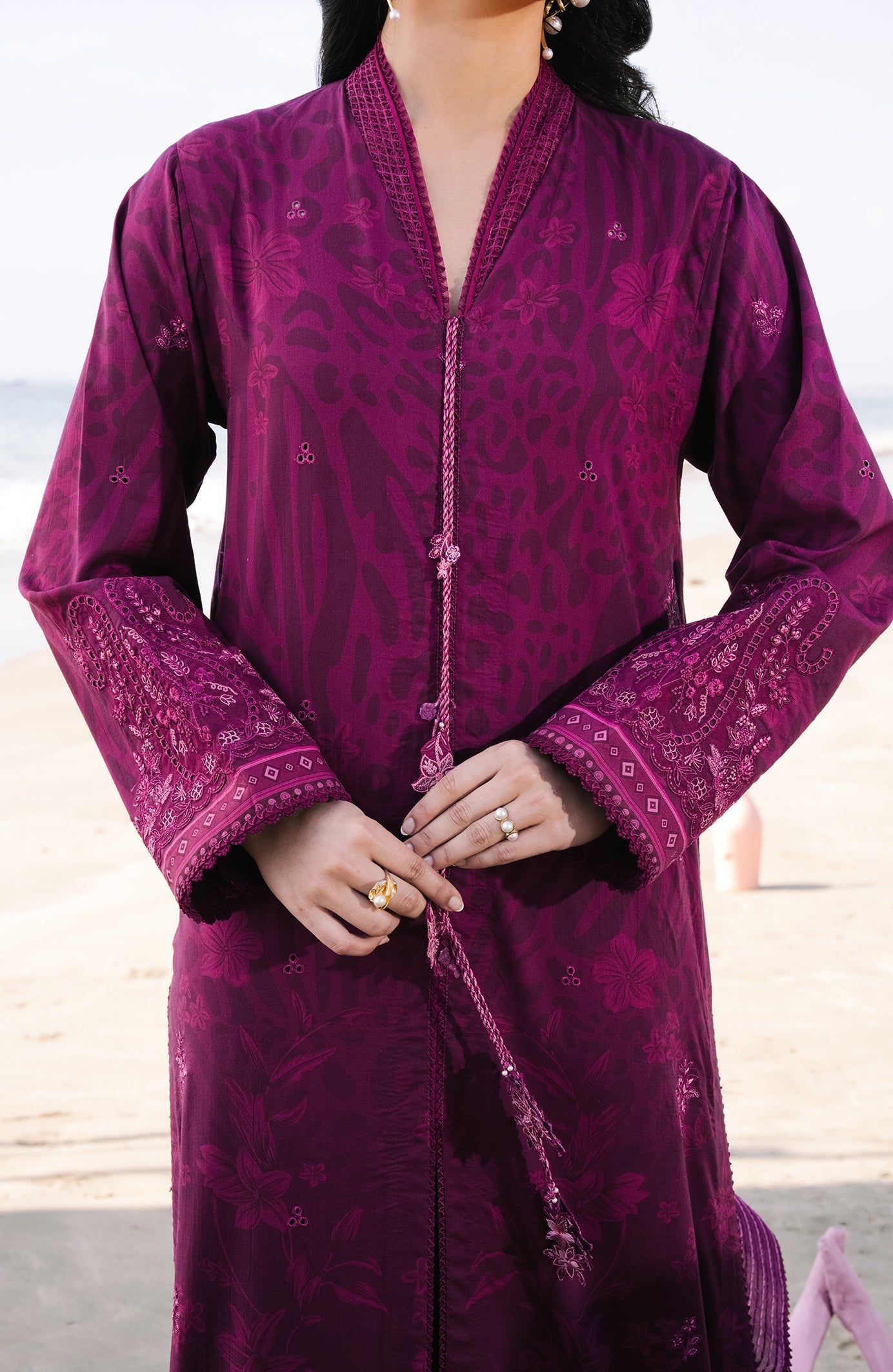 Seran | Afsanah - Unstitched Lawn | Riya