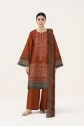 Sapphire | 3 pc Digital Printed Embroidered Lawn | 3PBE-WS26CL3-25