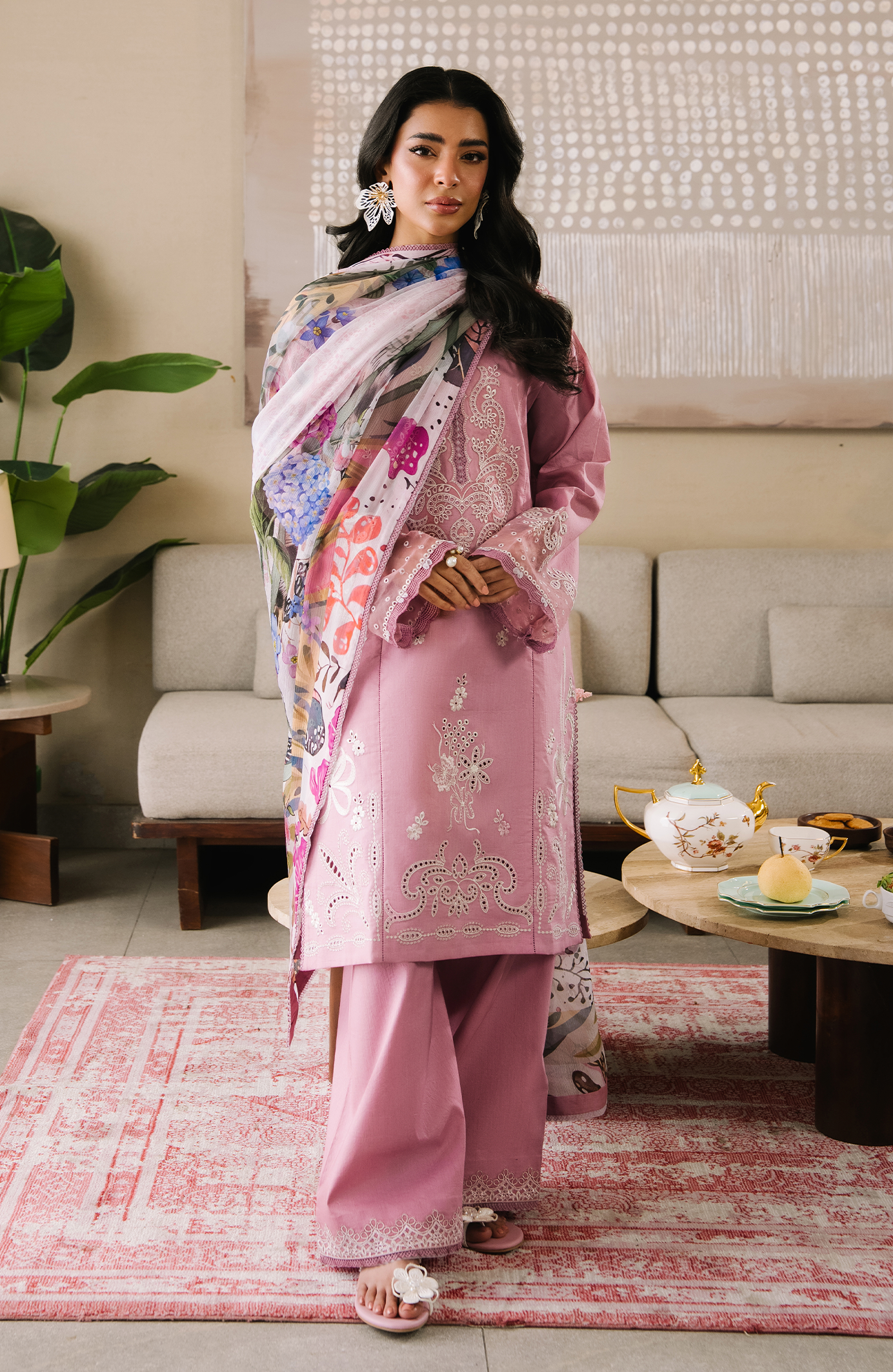 Seran | Afsanah - Unstitched Lawn | Mehar