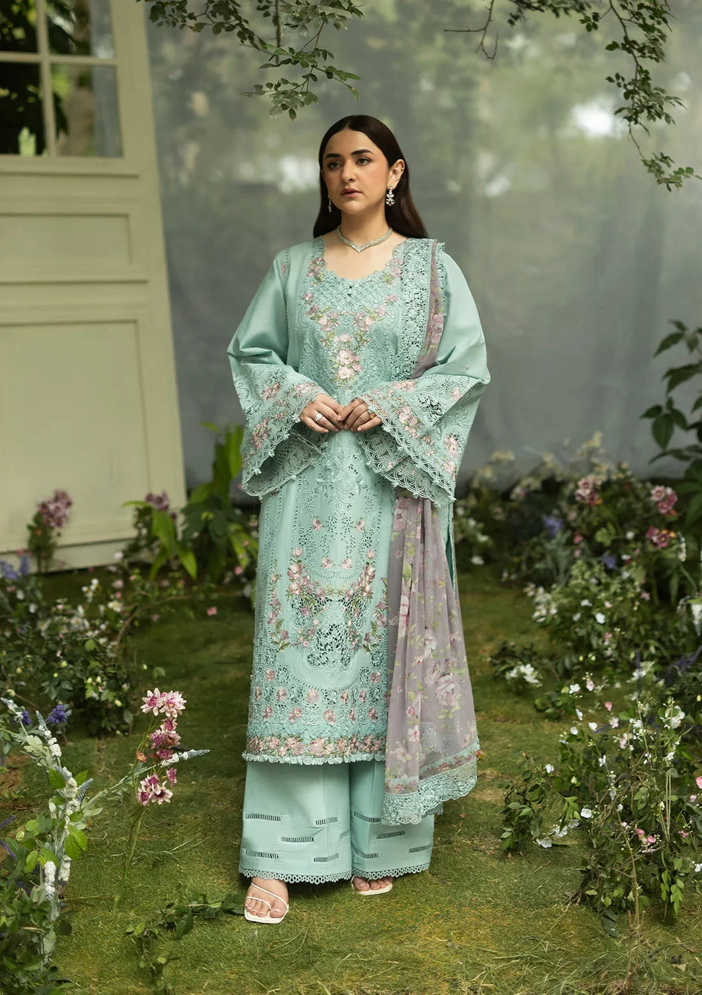 Elaf | Luxury Lawn Vol 2 '26 | Mint Story