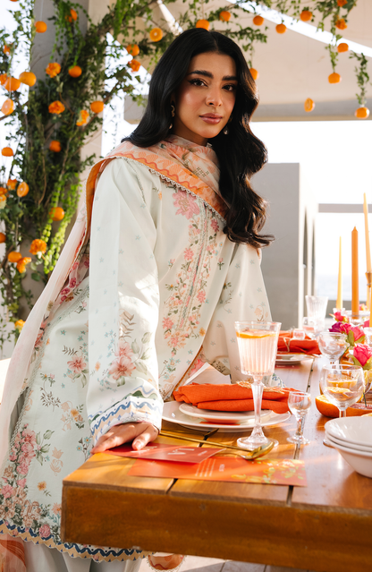 Seran | Afsanah - Unstitched Lawn | Ira