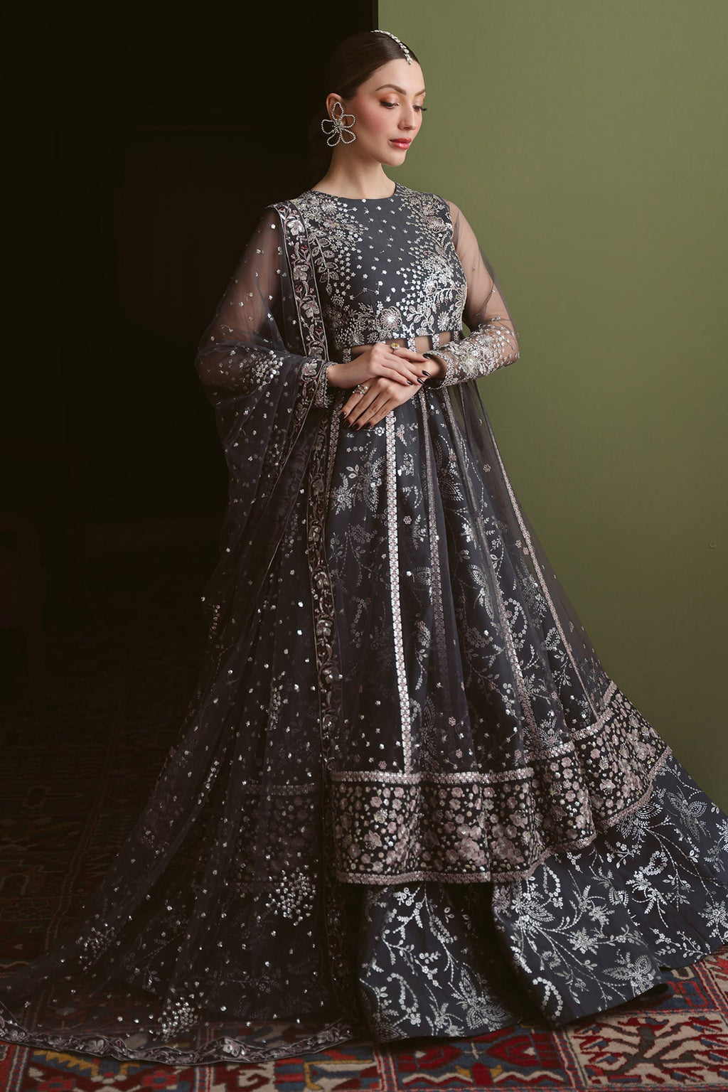 Nureh | Elaya Festive Chiffon | NEL-90A