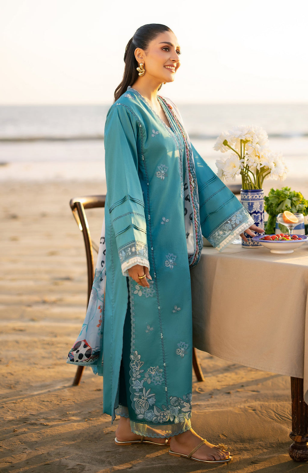 Seran | Afsanah - Unstitched Lawn | Meira