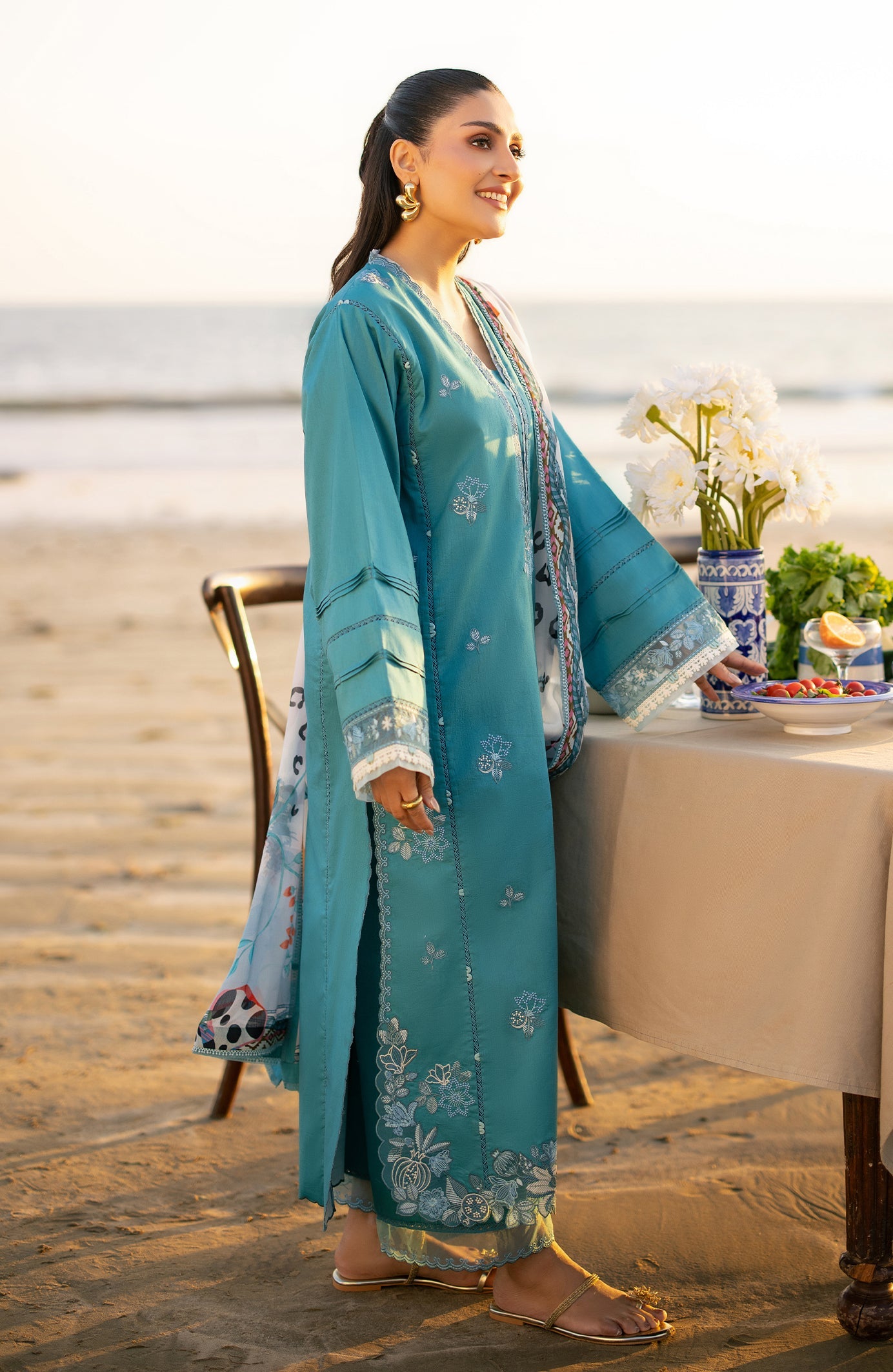 Seran | Afsanah - Unstitched Lawn | Meira