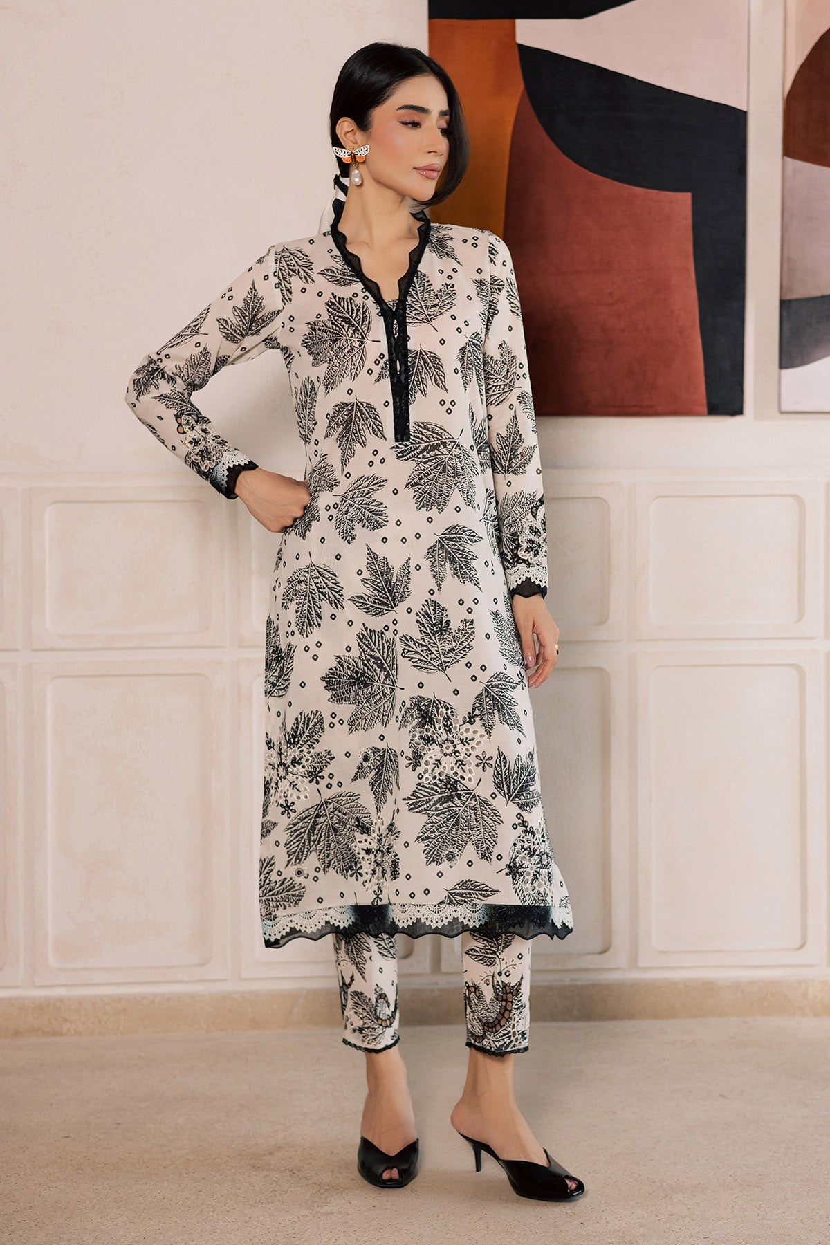 Nureh | Ballerina 2 Pc Unstitched | NU2-209