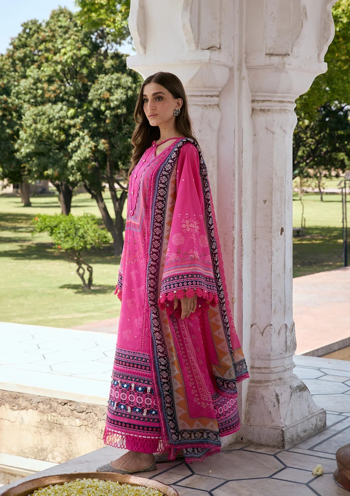 Kahf | Aangan Prints Chiffon '26 | Gulnar