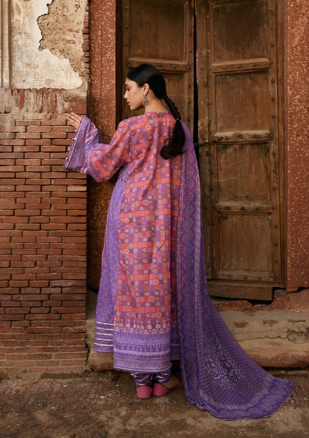 Kahf | Aangan Prints Chiffon '26 | Zarmeena