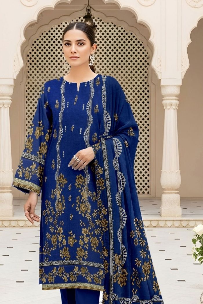 Fatima Maryam | 3 Pcs Printed Lawn | FM-33