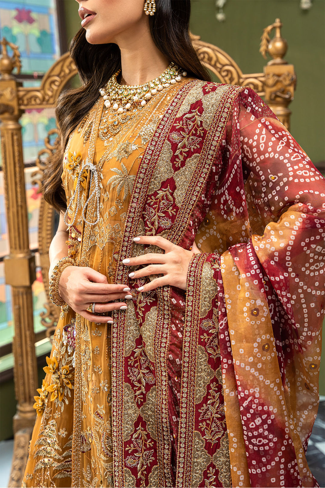 Nureh | Jhoomro Unstitched Luxury Formals | NL-52 - ZAWIYA