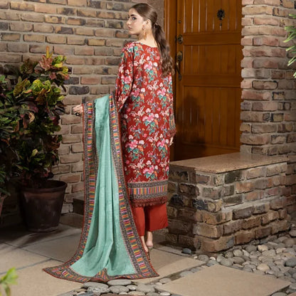 REGALIA | Salina Printed Khaddar | SPKV1-4