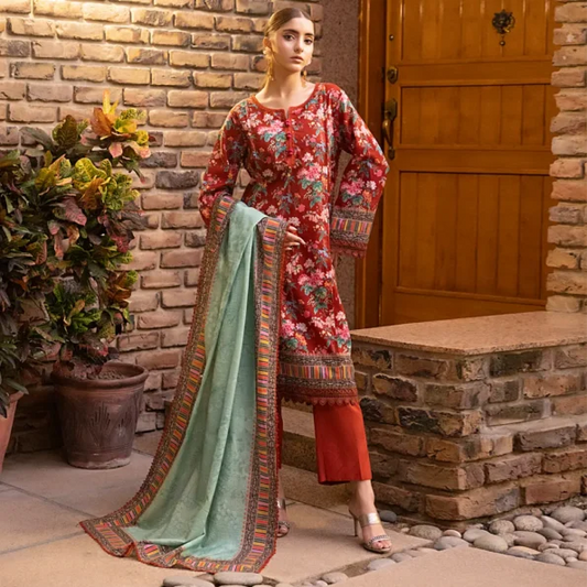 REGALIA | Salina Printed Khaddar | SPKV1-4
