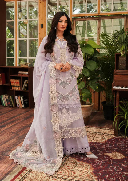 Kahf | Embroidered Lawn | Lilac