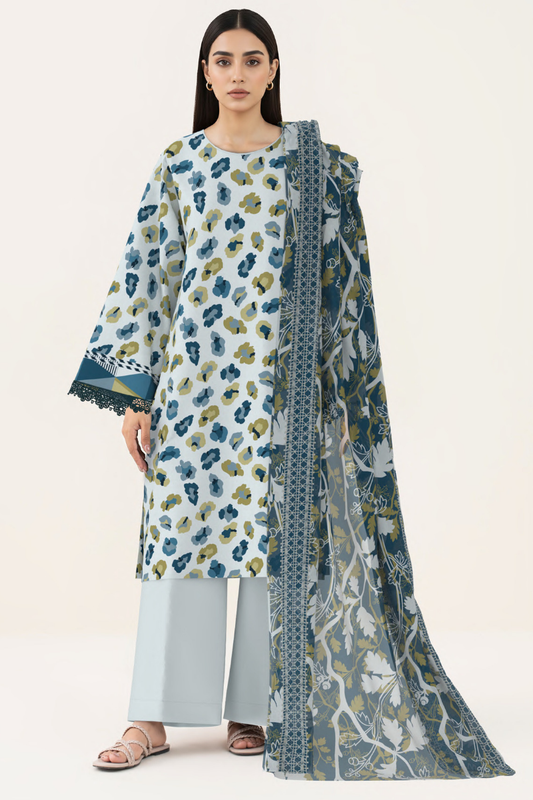 SAPPHIRE | 3 PIECE - PRINTED LAWN | 3PB-WS26CL1-4