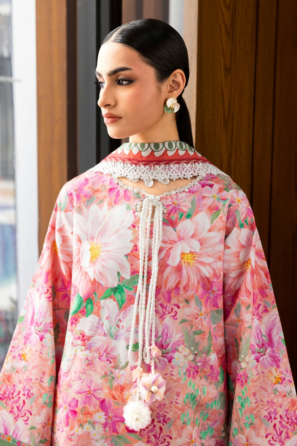 Naqsh | Midnight Meadow Lawn | Peony