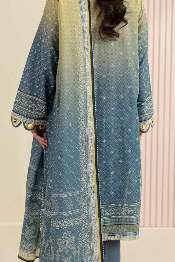 Zellbury | 3 Pcs Printed Lawn | 020