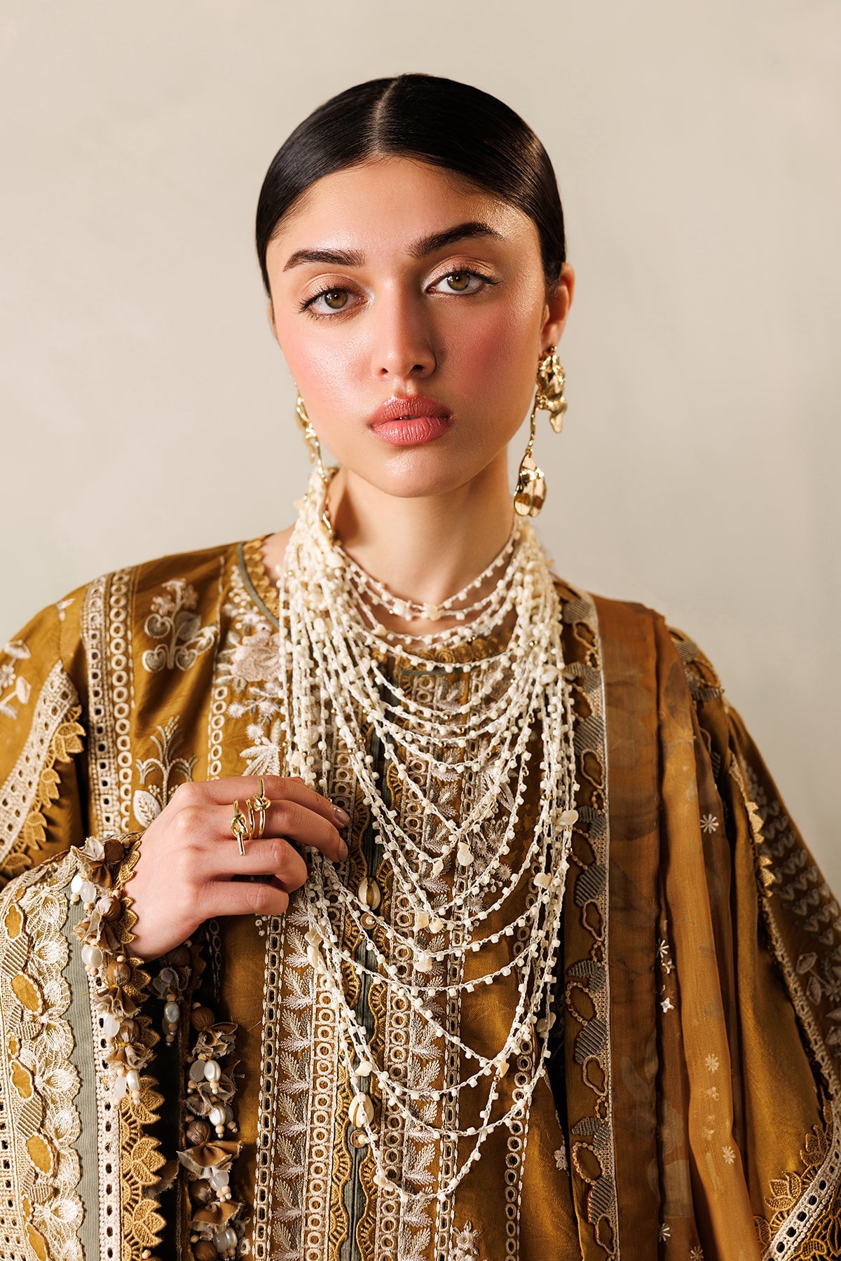BAROQUE |EMBROIDERED LAWN | EL26-D07