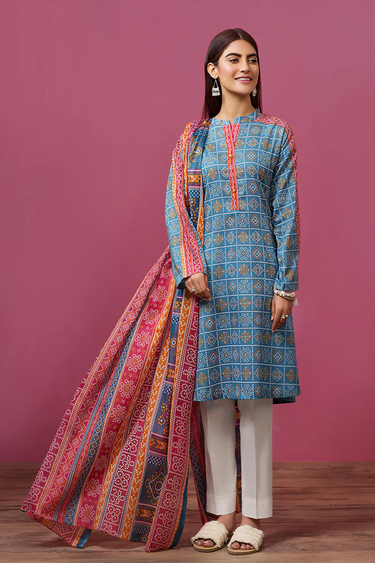 Nishat | 3 Piece Lawn | 41907537-R