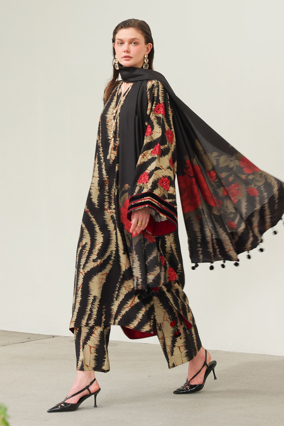 Baroque | Digital Printed Viscose Winter | SF-4560