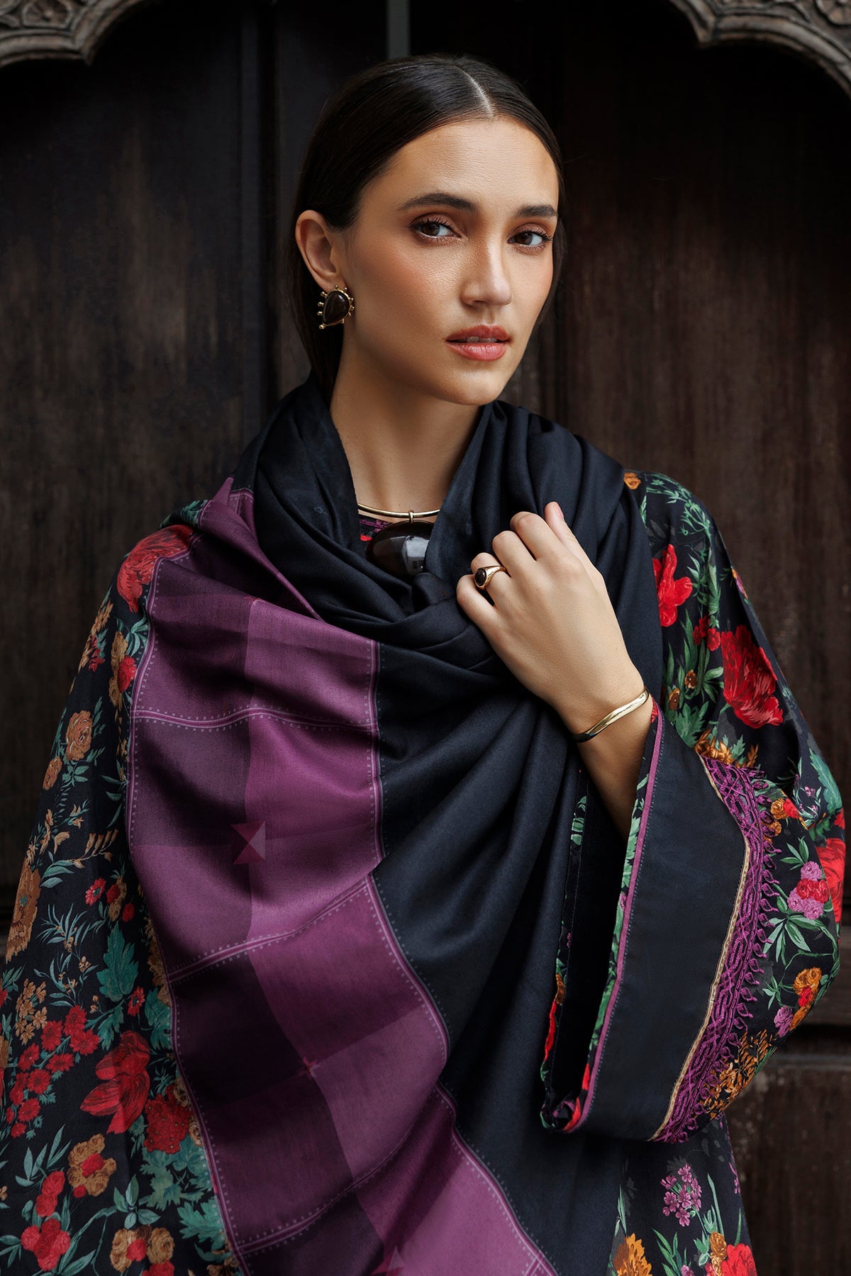 Baroque | Digital Printed Viscose Winter | SF-4563