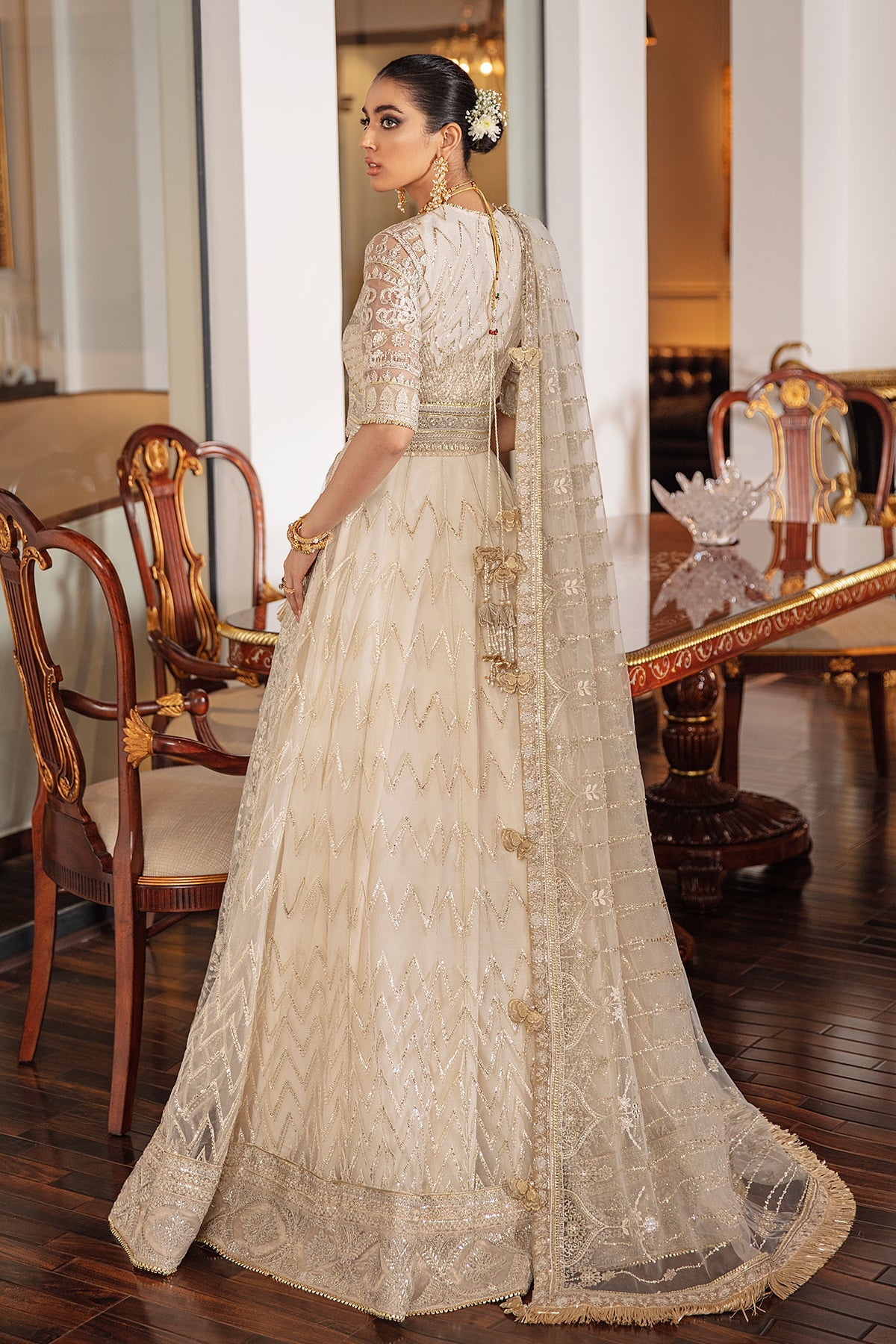Baroque | EMBROIDERED NET | CH09-05