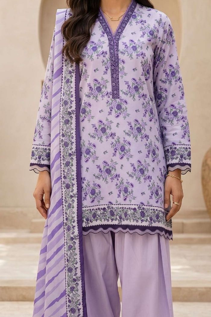 Zellbury | 3 Pcs Printed Lawn | 021