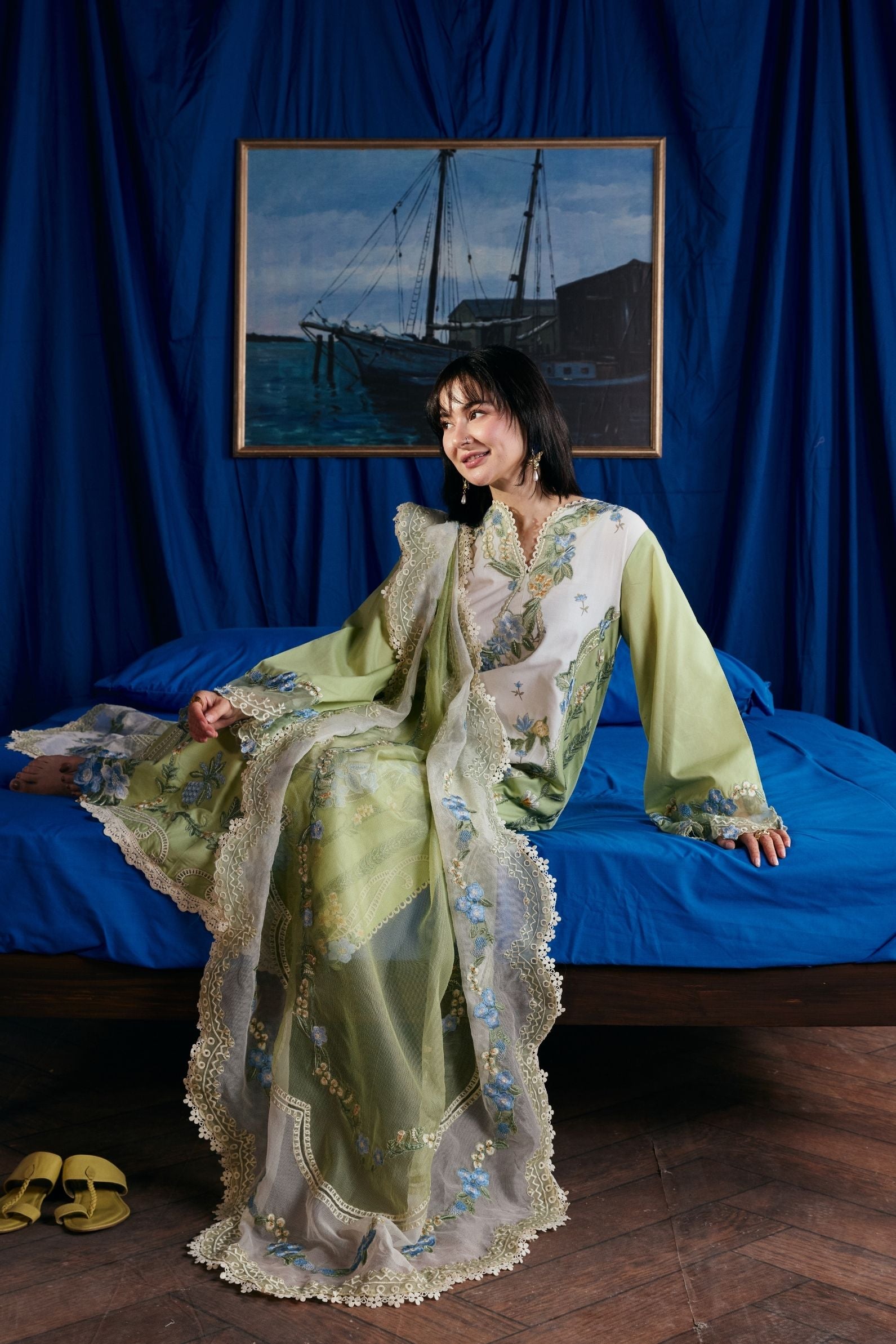 Maryam Hussain | Luxury Lawn VOL 2 | Dimple