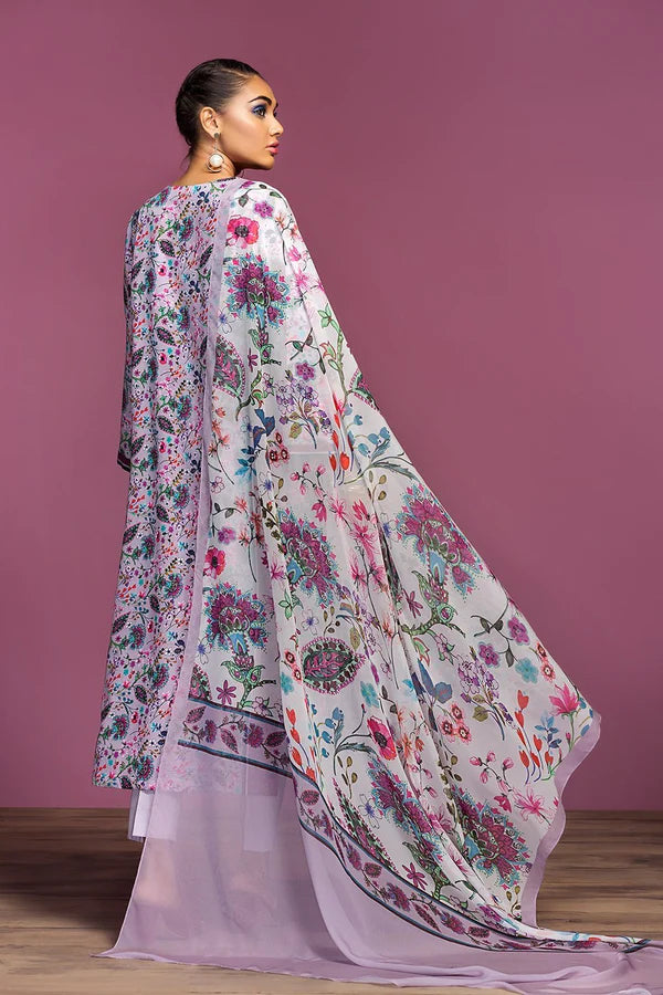 Nishat | Digital Printed Lawn | 3 Piece