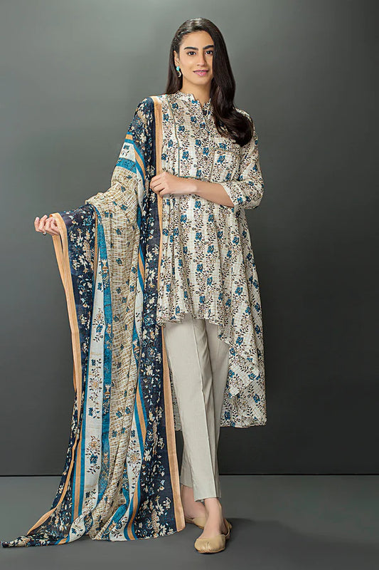 Nishat | Lawn | 3 Piece