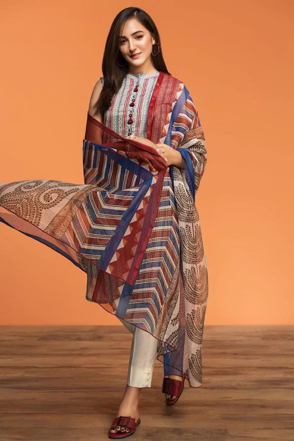 Nishat | Printed Lawn | 42001198-R