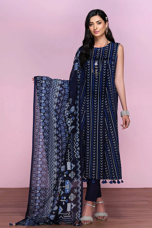 Nishat | Printed Lawn | 3 Piece