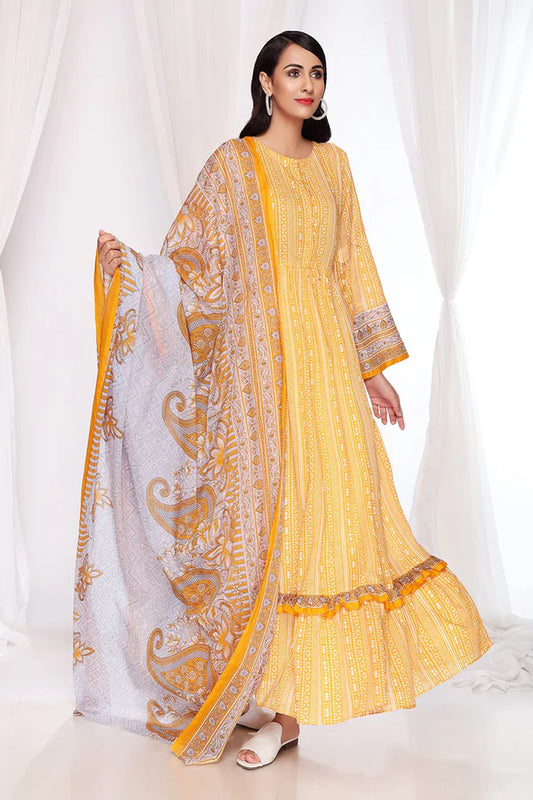 Nishat | Printed Lawn | 3 Piece