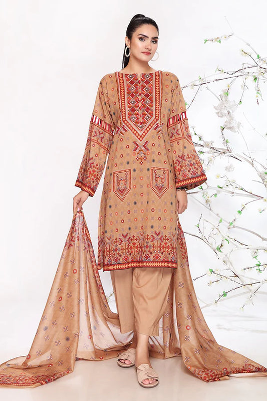 Nishat | Printed Lawn | 3 Piece