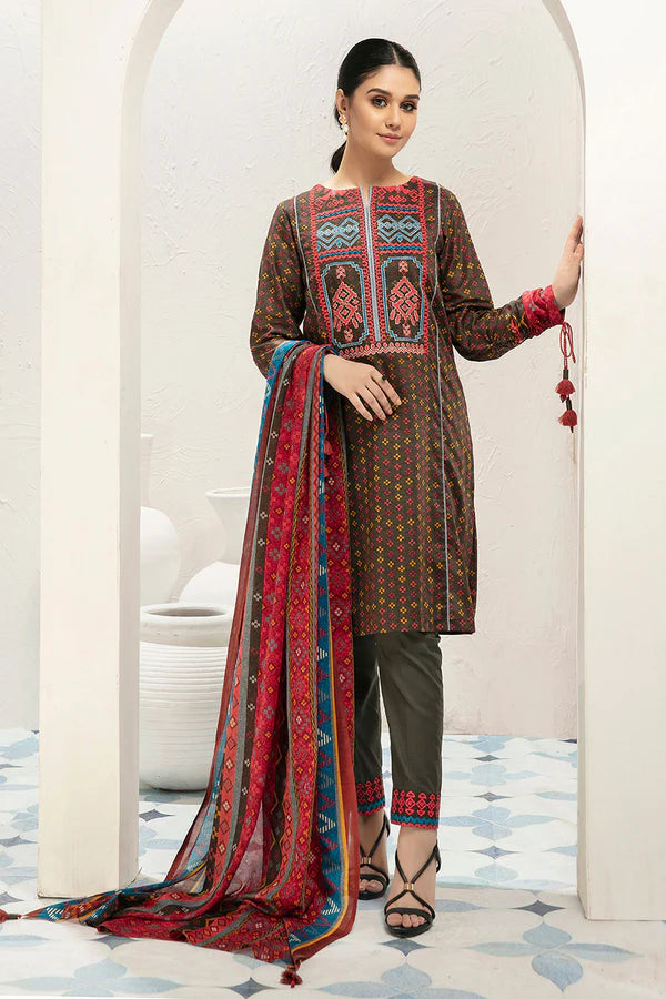 Nishat | Digital Printed Lawn | 3 Piece