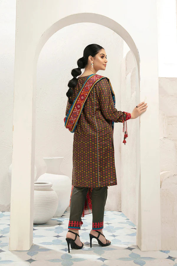 Nishat | Digital Printed Lawn | 3 Piece
