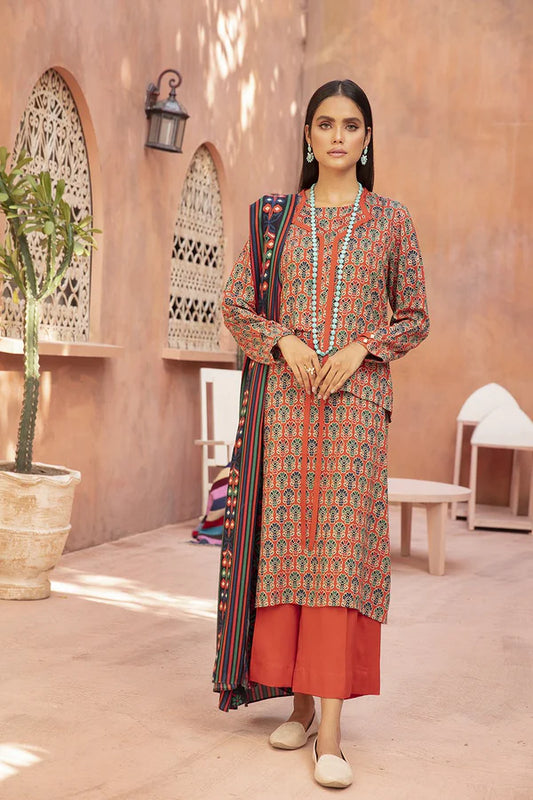 Nishat | Printed Suit | 3 Piece