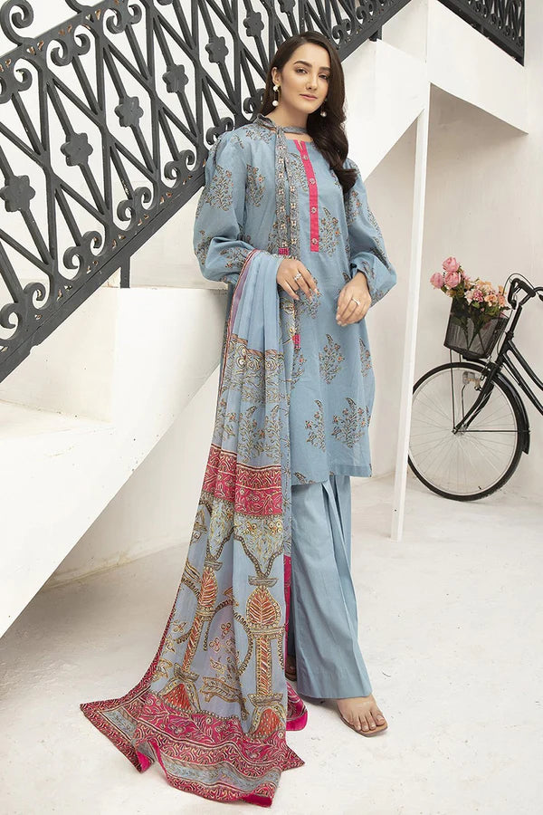 Nishat | Digital Printed Lawn | 3 Piece